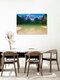 Mockup Photo art by Martin Wasilewski: summer landscape at Lake Duerrensee with mountains in the background