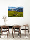 Mockup Photo art by Martin Wasilewski: summer landscape in the Sexten Dolomites