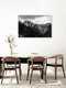 Mockup Photo art by Christian Seidenberg: black and white shot of Valbona Valley in Albania