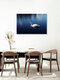 Mockup Photo art by Manuela Deigert: calm swan on reflective water