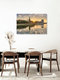 Mockup Photo art by Michael Valjak: Sunrise over the Schlachte in Bremen