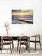 Mockup Photo art by Rolf Schnepp: moody image of a stormy sunset on the coast.