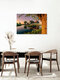 Mockup Photo art by Achim Thomae: sunrise over a windmill in Holland
