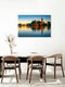 Mockup Photo art by Martin Wasilewski: calm summer evening over Schwerin Lake
