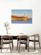 Mockup Photo art by Michael Valjak: lighthouse in Portocolom, Mallorca by the calm sea