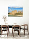 Mockup Photo art by Michael Valjak: Palma de Mallorca Cathedral by the sea.