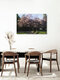 Mockup Photo art by Nadja Jacke: motion blur of a blooming cherry tree