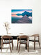 Mockup Photo art by Martin Wasilewski: mountain landscape at Traunstein at dawn