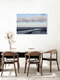 Mockup Photo art by Manuela Deigert: calm scene of a creek in the Wadden Sea at low tide