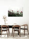 Mockup Photo art featuring delicate pink baby's breath flowers in soft bokeh tones.