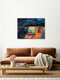 Mockup Wandbild 'Marianne von Werefkin: Sturmwind (1915-1917)' – Kunst von Art Classics als Poster oder Acrylglasbild
