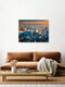Mockup Majestätischer Dom über den Dächern von Erfurt, Deutschland – Fotokunst von Dennis Schmelz als Poster oder Acrylglasbild