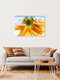 Mockup Eine Mohnblüte in kristallklarem Eis, Deutschland – Fotokunst von Marc Heiligenstein als Poster oder Acrylglasbild