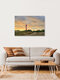 Mockup Leuchtturm auf Amrum bei Sonnenuntergang, Deutschland – Fotokunst von Michael Valjak als Poster oder Acrylglasbild