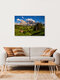 Mockup Summer on Alpe di Siusi in South Tyrol, Italy – wall art by Achim Thomae as Poster or Acrylic Glass Print