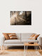 Mockup Dreamy Morning walk through the Forest, Germany – wall art by Johannes Hulsch as Poster or Acrylic Glass Print