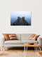 Mockup Steg an einem nebligen Wintermorgen, Deutschland – Fotokunst von Nils Steiner als Poster oder Acrylglasbild