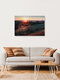 Mockup Sonnenaufgang im Hinterland, Deutschland – Fotokunst von Maximilian Fischer als Poster oder Acrylglasbild