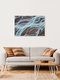 Mockup Glacial Sediments, Island – Fotokunst von Michael Jurek als Poster oder Acrylglasbild
