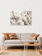 Mockup Weißblühende Obstblüte im Frühling mit Bokeh, Deutschland – Fotokunst von Nadja Jacke als Poster oder Acrylglasbild