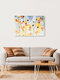 Mockup Oncidium in Eis 3, Deutschland – Fotokunst von Marc Heiligenstein als Poster oder Acrylglasbild