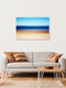 Mockup Fotokunst von Manuela Deigert: sanfte Farben und verschwommene Küstenlandschaft.