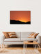 Mockup Photo art by Tal Paz-Fridman: expansive view of Eilat mountains in warm twilight light