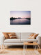 Mockup Fotokunst von Ben Hammer: Sonnenuntergang über dem Rhein in Köln