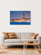 Mockup Fotokunst von Martin Wasilewski: Markusplatz in Venedig zur Dämmerung