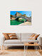 Mockup Photo art by Martin Wasilewski: calm summer day in Venice featuring a picturesque canal.