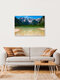Mockup Photo art by Martin Wasilewski: summer landscape at Lake Duerrensee with mountains in the background