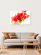 Mockup Photo art by Marc Heiligenstein: Alstroemeria blossoms frozen in ice