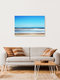 Mockup Photo art featuring a bright turquoise sea with gentle waves