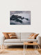 Mockup Photo art by Christian Seidenberg: clouds over the Alps with a calm mood
