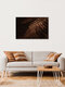 Mockup Forest scene with fern: calm, green leaves bathed in soft light