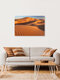 Mockup Photo art by Achim Thomae: gentle sand dunes in the Rub al Khali at sunset