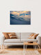 Mockup Photo art by Martin Wasilewski: summer morning in the Dolomites with clouds and fog