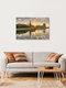 Mockup Photo art by Michael Valjak: Sunrise over the Schlachte in Bremen