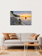 Mockup Photo art by Michael Valjak: sunrise over the Pirate Gorge on Rügen