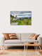 Mockup Photo art by Michael Valjak: Spring view of Maria Gern with Watzmann in the background
