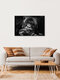 Mockup Wall art: encounter with a mountain gorilla in the wilderness of Rwanda