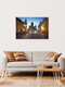 Mockup Photo art by Norbert Gräf: calm morning scene in Ghent, long exposure.
