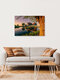 Mockup Photo art by Achim Thomae: sunrise over a windmill in Holland