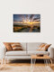 Mockup Photo art by Achim Thomae: sunset over the coastline of Sylt