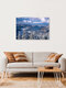 Mockup Photo art by Achim Thomae: winter landscape at Lake Tegernsee in Bavaria