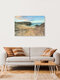 Mockup Photo art by Michael Valjak: serene beach scene with gentle waves at Playa de Papagayo