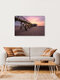 Mockup Fotokunst von Achim Thomae: ruhiger Sonnenuntergang an der Nordseeküste