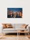 Mockup Photo art by Achim Thomae: Venice at blue hour with calm canal reflections