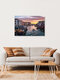Mockup Photo art by Achim Thomae: sunset over gondolas in Venice