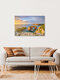 Mockup Photo art by Michael Valjak: sunrise over Es Pontàs in Mallorca, calm coastal atmosphere.